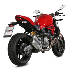 Escape Doble Mivv MK3 Acero Ducati Monster 821 18-