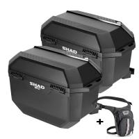 Maletas laterales SHAD TR27 TERRA Negro