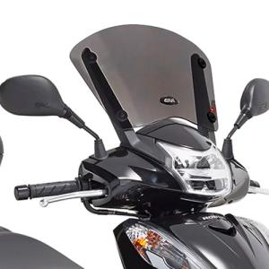 Cupula baja Ahumada Givi moto Honda SH300i 15-