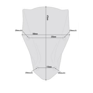 Cupula Givi Honda Africa Twin 16- Â· 3