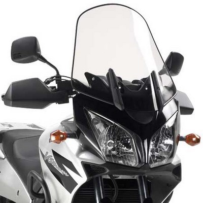 Parabrisas transparente Givi Suzuki DL650-1000 VStrom, Kawasaki KVL1000