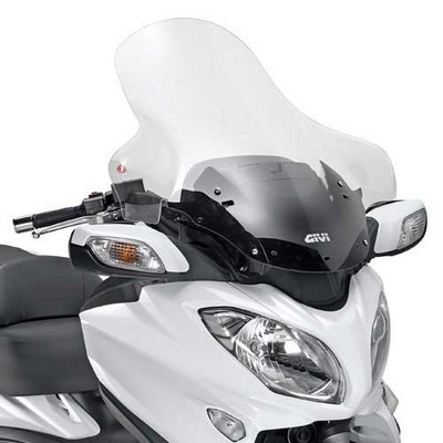 Parabrisas transparente Givi moto SUZUKI BURGMAN 650-Executive 13-19