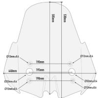 Cupula Givi moto Kawasaki Versys 650 2017-2021 transparente Â· 4
