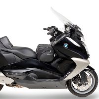 Parabrisas transparente con paramanos Givi moto BMW C650GT 2012- Â· 4