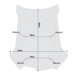 Cupula BMW F750GS-F850GS 18- Â· 2