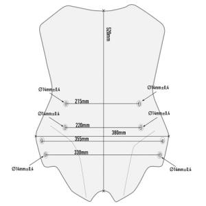 Cupula Givi Benelli TRK502 17-, TRK502X 18- Â· 2