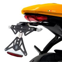 Portamatriculas Barracuda para Ducati Monster 821 18-20 y Ducati SuperSport 17+
