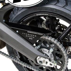 cubre cadena aluminio negro ducati scrambler 15-17