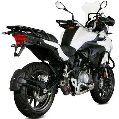 escape mivv oval carbono benelli trk 502 17-