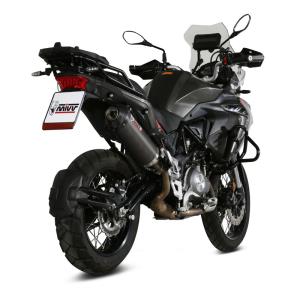 Escape oval carbono Benelli TRK502X 18-