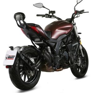 Escape Mivv doble salida negro Benelli 502C 19-