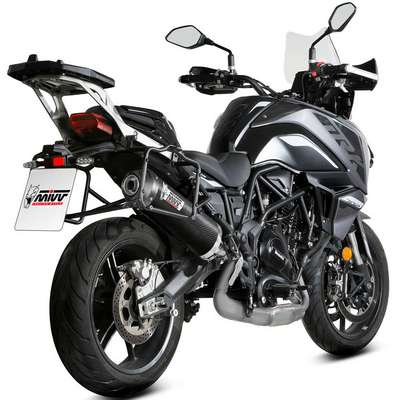 escape mivv oval carbono benelli trk 702 - x 23-