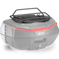 Portapaquetes superior metalico negro givi para maleta V49