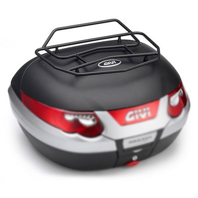 Portapaquetes superior metalico negro givi para maleta E52