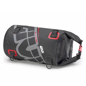 Bolsa de carga sillin  impermeable Givi 30Lts gris-rojo