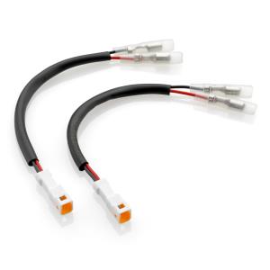 Cable adaptador Rizoma de intermitentes delanteros para DUCATI (par)