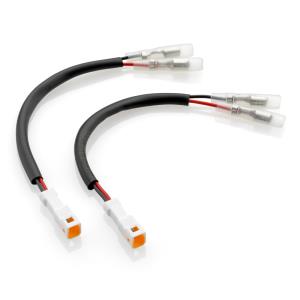 Cable adaptador Rizoma de intermitentes delanteros para DUCATI (par)