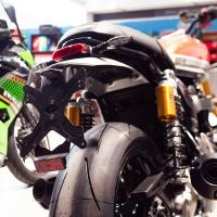 Portamatriculas Evotech RC para Triumph Speed Twin 1200 RS 25+