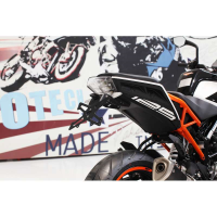 Portamatriculas KTM Duke 125-390 17- Evotech Â· 2
