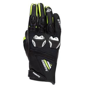 Guantes moto racing hombre FACER negro Rainers talla S y M