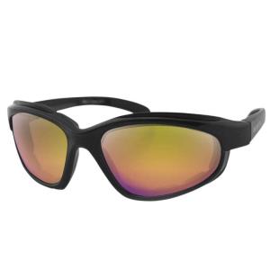 Gafas de sol Bobster Fat Boy Negro-Amarillo