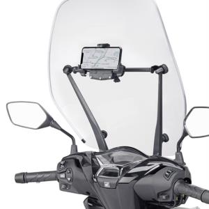 Barra porta GPS-Smartphone en la cupula Honda SH125-150i 20- Â· 2