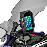 Barra porta GPS-Smartphone en la cupula para Yamaha MT07 Tracer 16-19 Â· 2