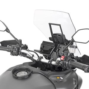 Barra porta GPS-Smartphone en la cupula para Yamaha Tracer 9 21-