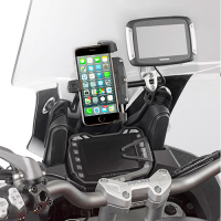 Barra porta GPS-Smartphone en cupula Ducati Multistrada 2016-2021 Â· 2