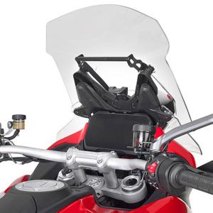 Barra porta GPS-Smartphone en cupula Ducati Multistrada V4 21-