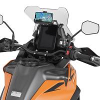 Barra porta GPS-Smartphone en cupula KTM 1390 Superadv 26- Â· 2
