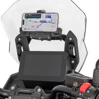 Barra soporte smarthphone/GPS Givi Morbidelli T1002VX 25+ Â· 2