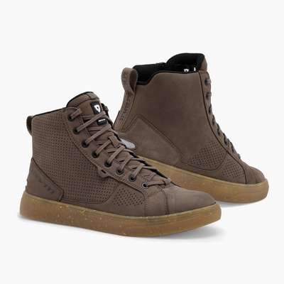 zapatillas moto revit arrow fbr048 taupe-marron