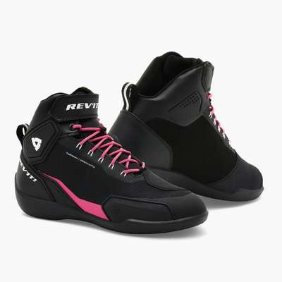 zapatillas moto revit g-force h2o ladies fbr061 negro-rosa