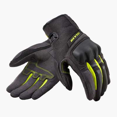 guantes revit volcano fgs163 negro-amarillo fluor