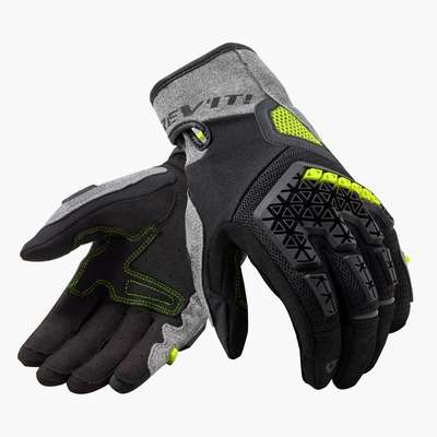 guantes revit mangrove fgs180 plata-negro