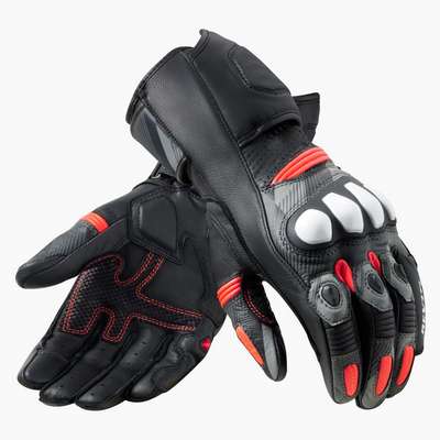 guantes revit league 2 fgs197 negro-rojo fluor Â· 1