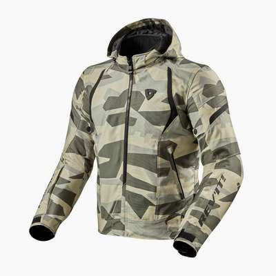 chaqueta revit flare 2 fjt280 camo verde claro