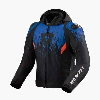 chaqueta revit quantum 2 h2o fjt294 negro-azul