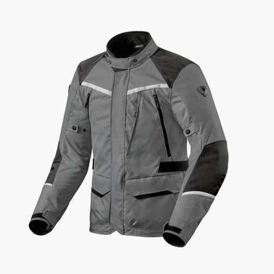 chaqueta revit voltiac 3 h2o fjt334 gris-negro