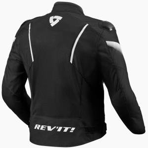 chaqueta revit Control air h2o negro-blanco Â· 2