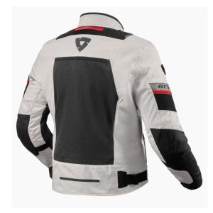 Chaqueta Revit Tornado 4 H20 FJT382 Plata-Negro Â· 2