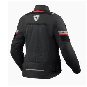 Chaqueta Revit Tornado de mujer 4 H20 FJT382 Negro-Antracita Â· 2