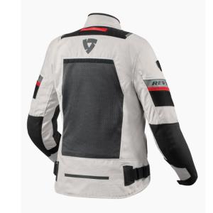 Chaqueta Revit Tornado de mujer 4 H20 FJT382 Plata-Negro Â· 2
