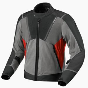 chaqueta revit airwave 4 antracita-rojo