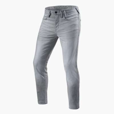 vaqueros revit piston 2 sk fpj050 gris gastado corto
