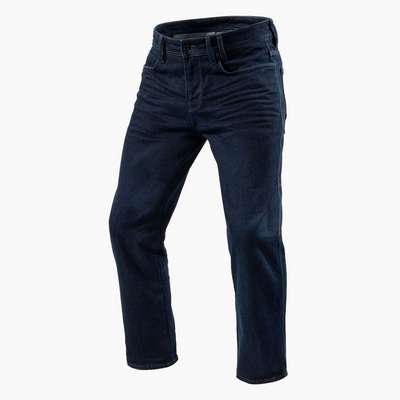 vaqueros revit lombard 3 rf largo 32 azul oscuro gastado