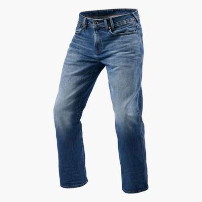 vaqueros revit philly 3 lf fpj055 azul medio gastado Largo 34 Â· 1