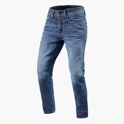 vaqueros revit reed sf fpj058 azul medio gastado largo 32 Â· 1