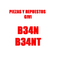 Recambios despiece de la maleta B34N y B34NT GIVI